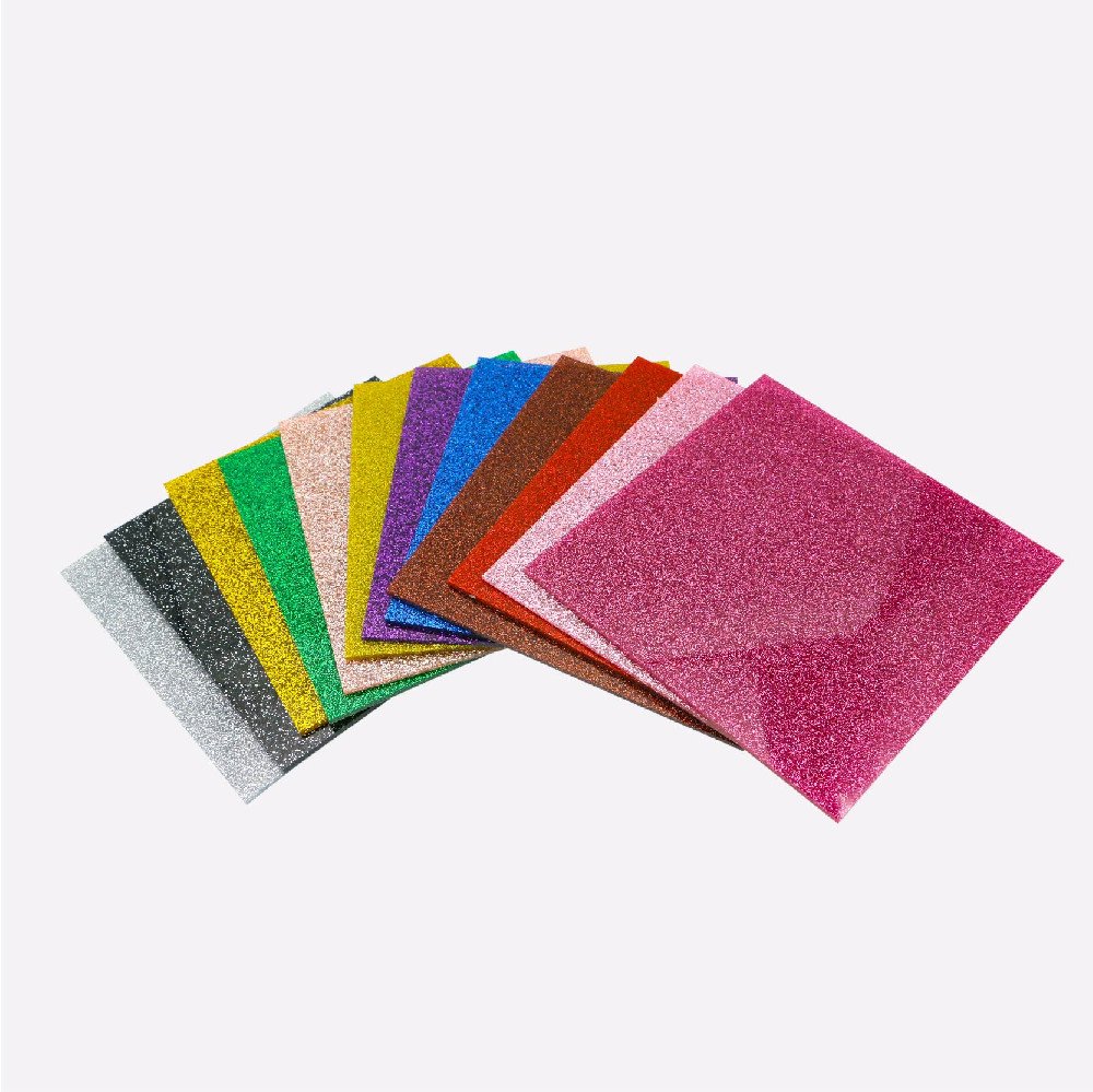 Glitter acrylic sheet