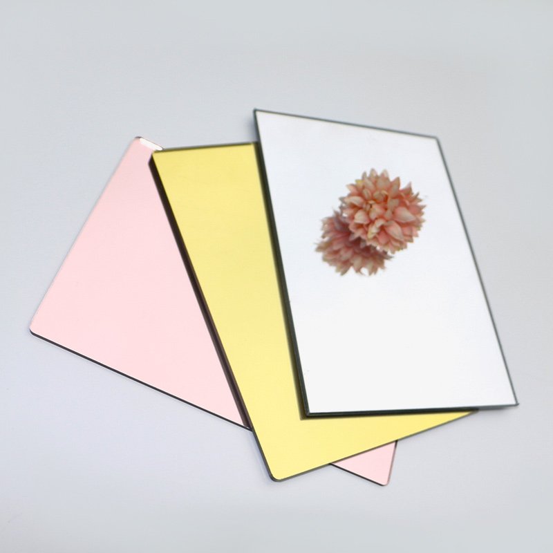 Dark Gold Mirror Acrylic Sheet 1220x2440x2.8mm
