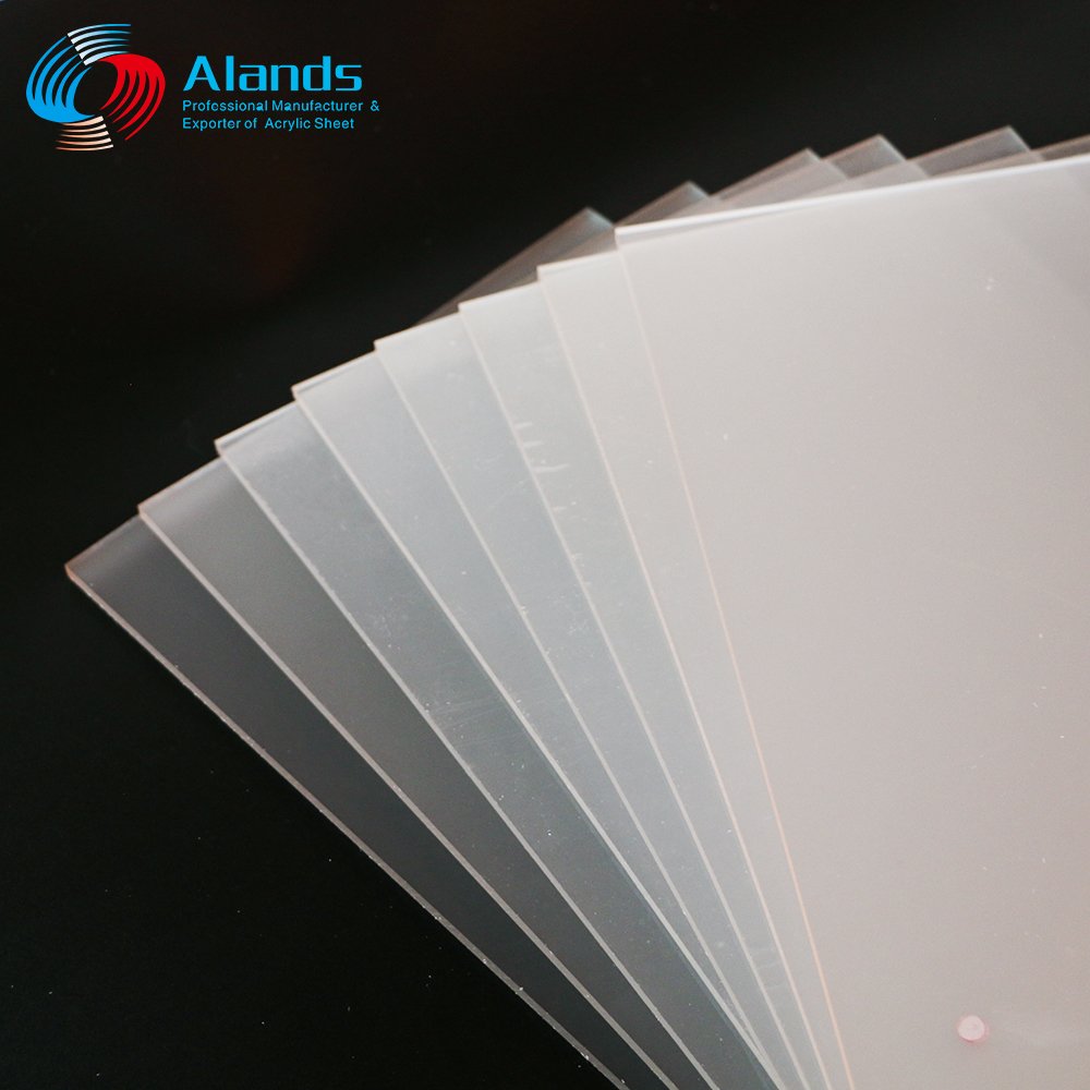 Frosted Matt Acrylic Sheet 1mm Black