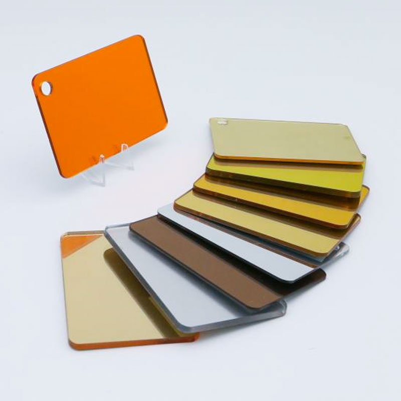 Mirror Acrylic Sheet Pmma Pink Gold 4x6 4x8 1mm 2mm