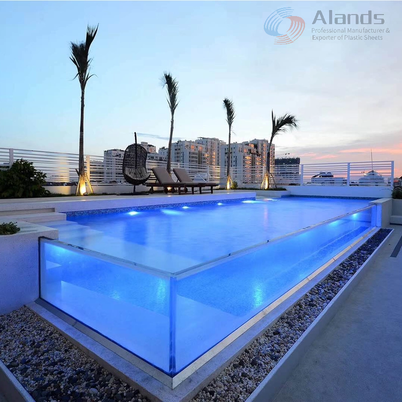 Swimming Pool Fence Panels in Premium Acrylic Sheets